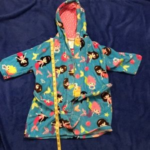 Saint eve swim robe little girls size xs 3/4